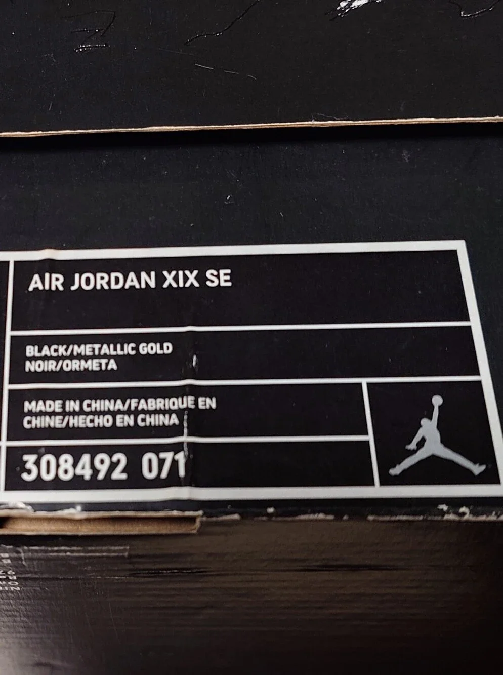 New Jordan Men's Black High-Top Basketball Sneakers XIX SE Size 10.5